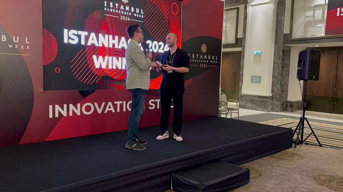 Update about Istanbul Blockchain Week from one of Common’s engineers, <a href="/egetekiner/">Ege Tekiner</a>! 

He got the opportunity to present a ledger to <a href="/cengzhnkse/">Cengizhan</a>, the “Most Performant Web3 Engineer” 💫

Amazing work!