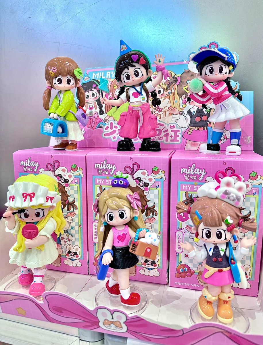 softsye's tweet photo. #이브PreOrder Milay Girl's Syndrome Series🛍️
♡ Box ละ : 2,390฿
♡ รวมส่ง EMS
📅 รอสินค้า 7-14 วัน | หลังจากเว็บจัดส่งสินค้า
สั่งซื้อ Dm💭
#พรีออเดอร์จีน #ตลาดนัดกล่องสุ่ม #ตลาดนัดArttoys #Milay https://t.co/UpAn5gMZX8