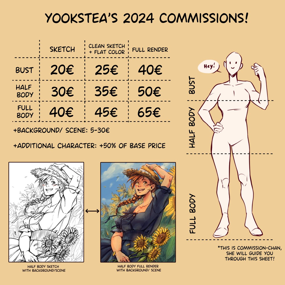 YooksTea's tweet image. 🫶Opening Commissions so I can pay rent!!🫶
3 slots for now!
Please DM for a rate or more samples!

#Commission #commissionopens