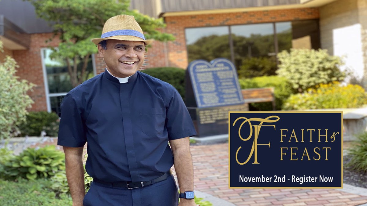 StCharlesKCMO's tweet photo. Help Father Thomas reach his $10,000 “Team Awesome” goal for Faith and Feast 2024. Go to https://t.co/F5B6Ot4tTp. Together, we can make this a SUPER AWESOME event to benefit our Saint Charles Borromeo Academy Catholic School. Your gift (in any amount) will be a blessing. https://t.co/3TIQKZ9oZT