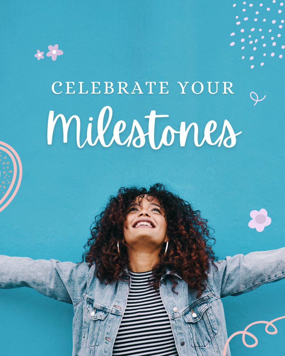 Take a moment today to celebrate your achievements and milestones, no matter how small. Each success is a step forward on your journey towards your goals. Be proud of how far you’ve come!