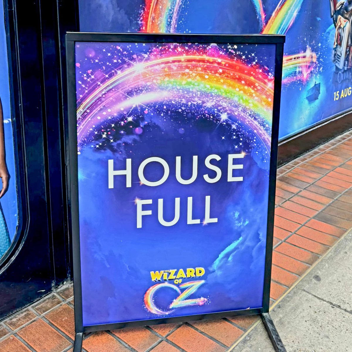 There’s no place like it 🤩🌈

Our first performance is SOLD OUT! You only have until 8 Sep to join us down the yellow brick road ✨