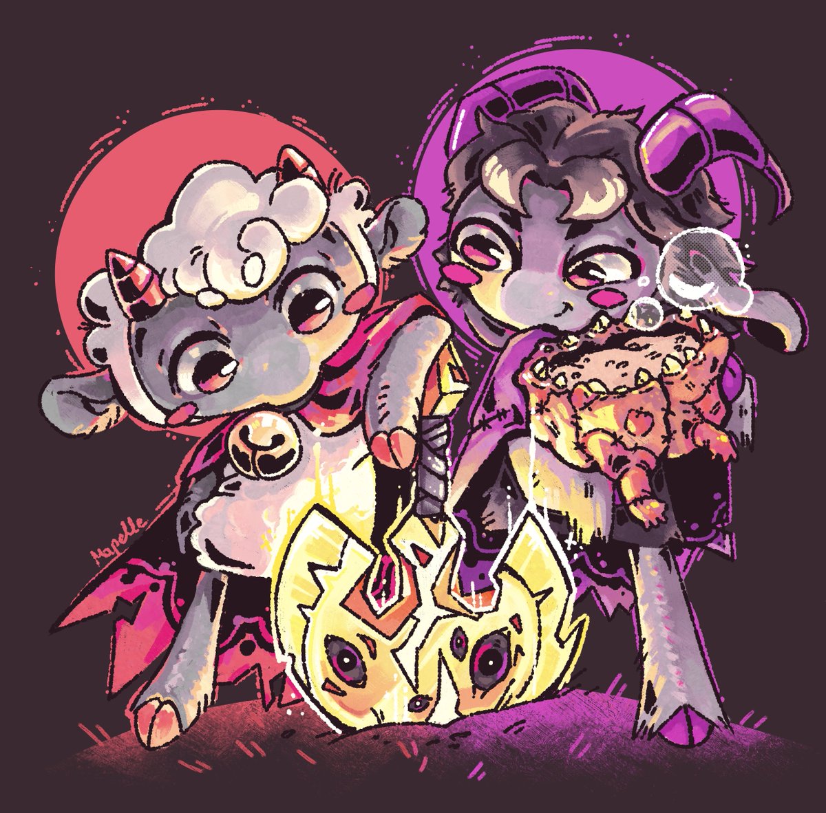 mapellepel's tweet photo. two of them

#cultofthelamb #cultofthelambfanart https://t.co/AcqJi15INO