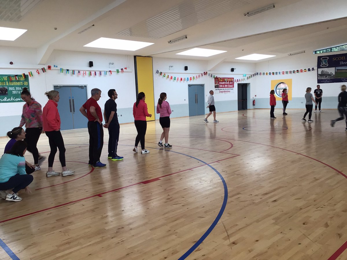 EdCentreDonegal's tweet photo. 🏃🏼‍♂️ 🏃🏻‍♀️ 🏃🏼 Well done to all the teachers who are currently participating in the ‘Developing Pupil Wellbeing through Physical Education’. Thank you to Derek Brennan for delivering this fantastic course. They are pictured with the Director @KieranMcTaggar1 🏃🏼‍♂️🏃🏻‍♀️🏃🏼 https://t.co/vxbgpOQEAh