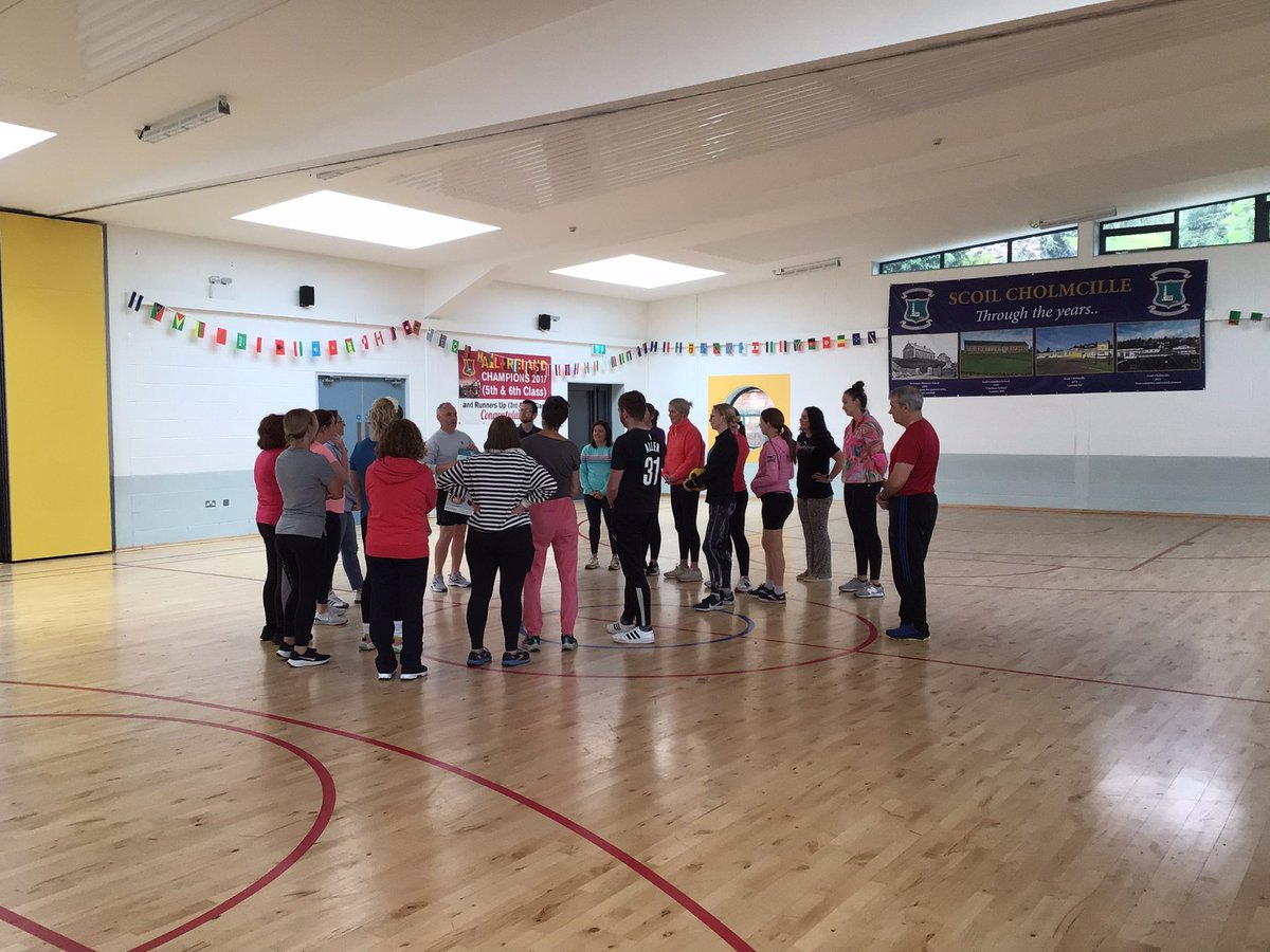 EdCentreDonegal's tweet photo. 🏃🏼‍♂️ 🏃🏻‍♀️ 🏃🏼 Well done to all the teachers who are currently participating in the ‘Developing Pupil Wellbeing through Physical Education’. Thank you to Derek Brennan for delivering this fantastic course. They are pictured with the Director @KieranMcTaggar1 🏃🏼‍♂️🏃🏻‍♀️🏃🏼 https://t.co/vxbgpOQEAh