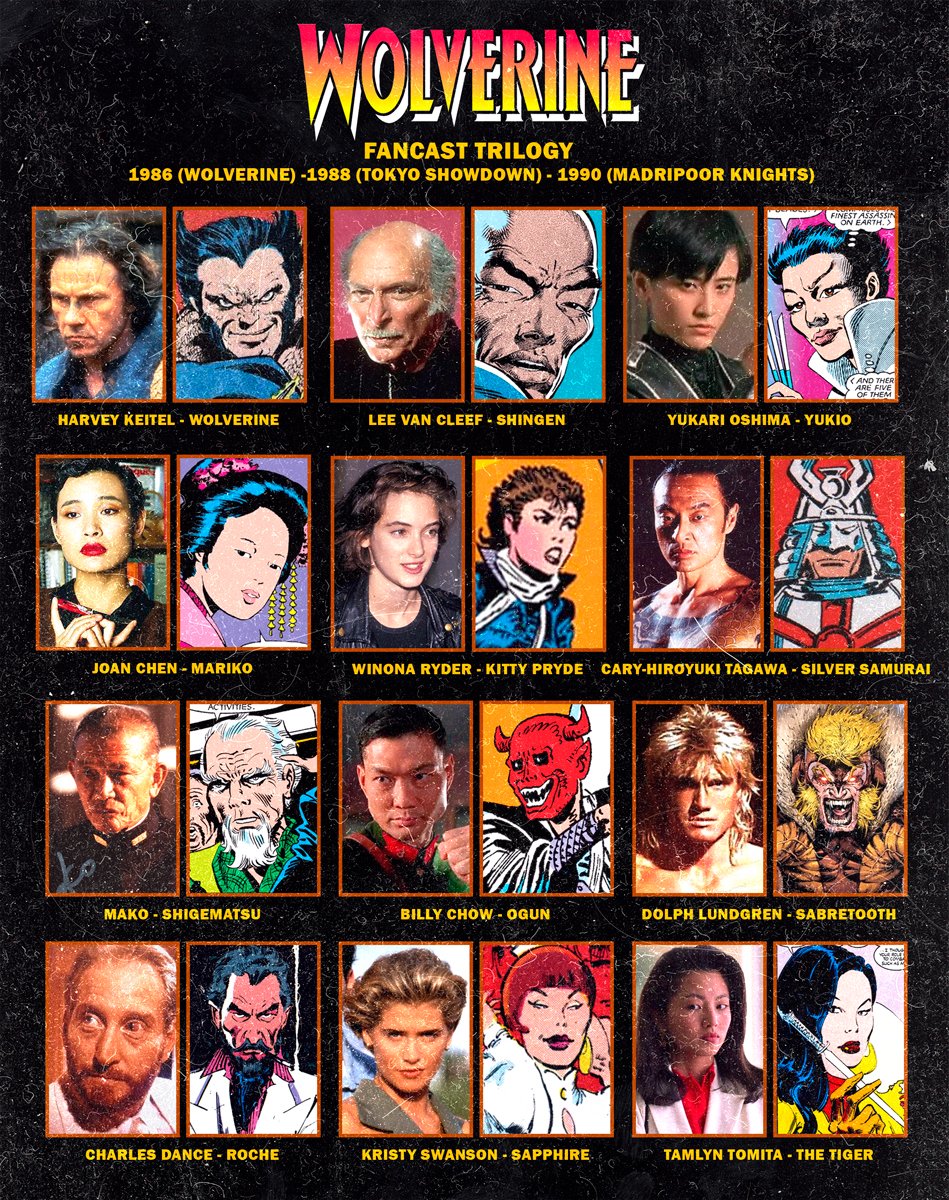 Ivokleber's tweet photo. #HellUniverses devolta ao universo onde o Wolverine ganhou uma franquia de filmes entre os anos 80 e 90, adaptando SÓ O FILÉ de suas histórias pra telona!!! https://t.co/4zUlNUU7Vc