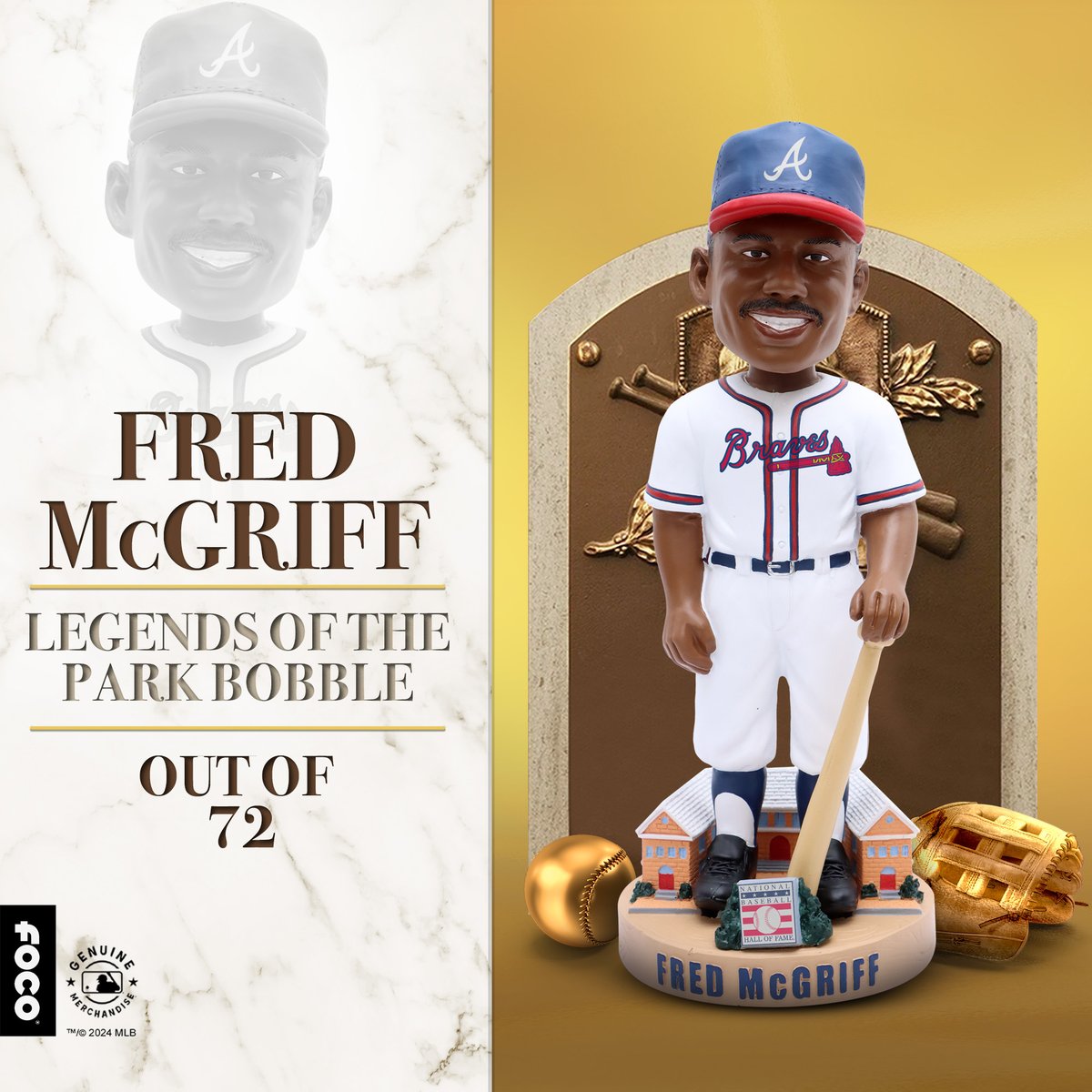 🚨GIVEAWAY🚨 We are partnering with <a href="/FOCOusa/">FOCO</a> to give away one of the 1 OF 72 Fred McGriff "Legends of the Park" bobblehead! TO ENTER:

1. Like &amp; RT this post
2. Follow us <a href="/680TheFan/">680 The Fan</a>, <a href="/focobobbles/">FOCO BOBBLES</a>, &amp; @focousa
3. Reply with your favorite Braves GIF