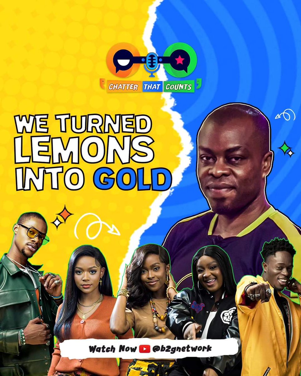 We're calling this Episode of @chatterthatcounts our Lemonade Episode!!🍋🍉🍋Tap the link in our bio to watch our Hot New Drop🥤You'll love this episode💯

🏃🏃‍♀️Hurry to the link in our Bio to watch NOW!😍

📺YOUTUBE: bit.ly/B2GNetwork