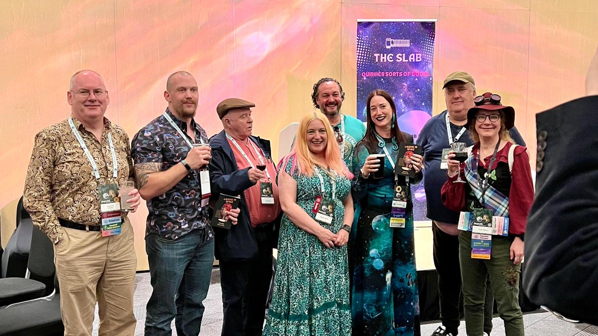 Rick_and_Write's tweet image. Ah Worldcon. I had my first book launch for the laughs in space anthology.

Did two panels with great turnouts.

Met plenty of awesome people and  just had an incredible time with great friends I never get to see.

It was that good I&apos;m already plotting my next con!