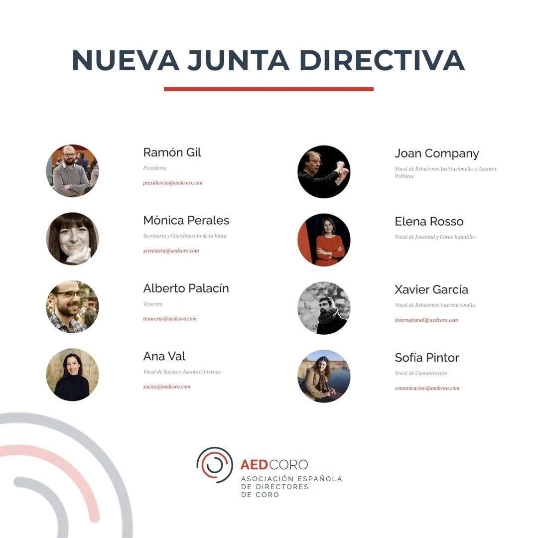 ¡Tenemos novedades en AEDCORO!

Hace unos meses se renovó nuestra Junta Directiva y hoy queremos presentaros a los nuevos miembros de la misma (adjuntamos foto).

Nos iréis conociendo un poquito más en las próximas semanas.