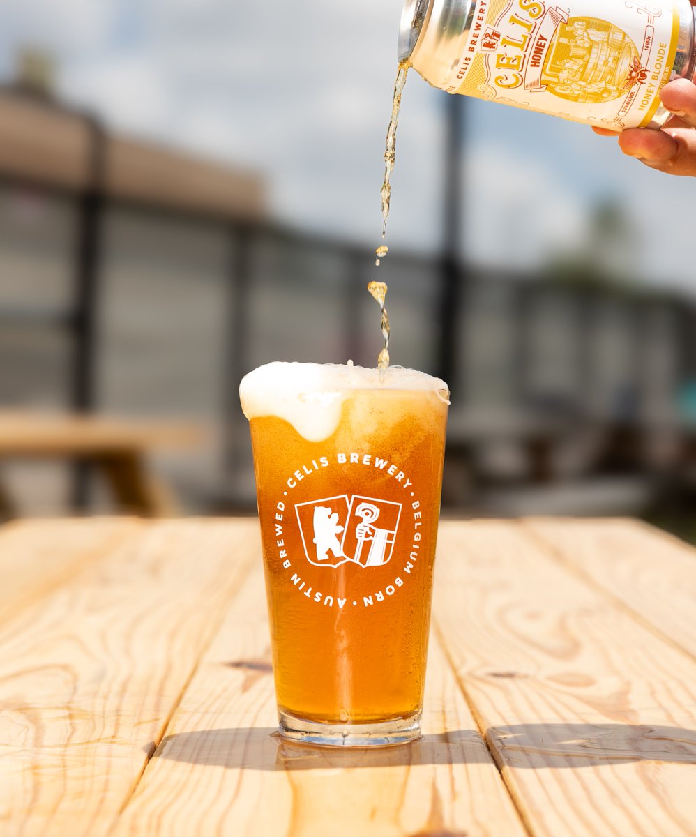Honey, we’re home… in your pint glass. 🐝 Sip on the sweet side of life with our Celis Honey Blonde Ale, brewed with honey for a perfectly balanced taste. Let’s toast to the sweet life, one can at a time. 🍯🍺