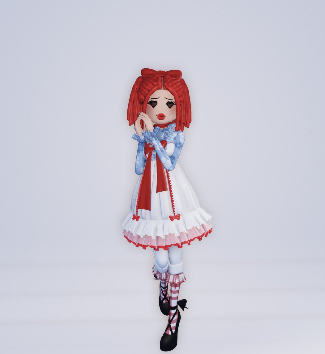 clockerella's tweet photo. theme was doll: raggedy ann https://t.co/tTDLpptAqM