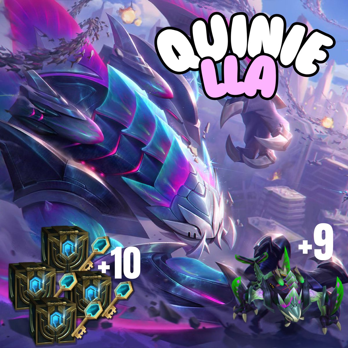 HideOnPlumitas's tweet image. Hola soy parte de Esports Influencer Program #EIP y en los próximos días tendremos actividad donde daremos cofres y códigos de Rek&apos;Sai primordial, Esten atentos!!

#EIP #LLA #HoraDelShow