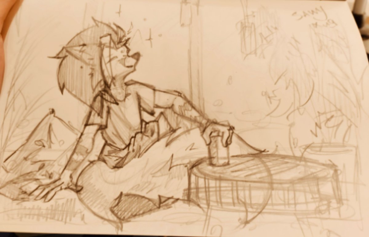 Sanysnbst's tweet photo. Memories
I'm a little sick right now and feel constantly tired
#furry #furryart #sketch https://t.co/zHB2tuECyi
