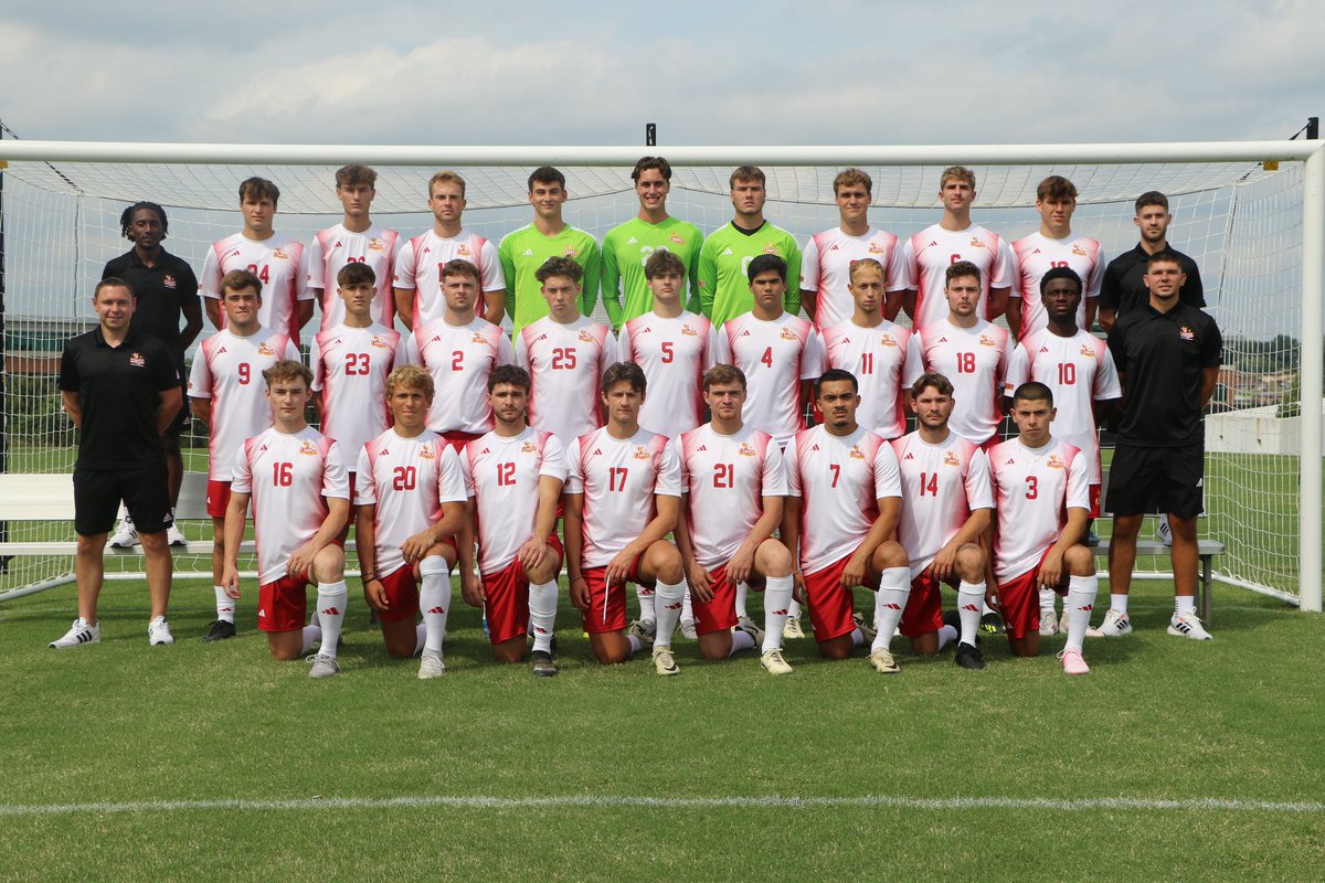 UMSLMSOC's tweet photo. Your 2024 UMSL Men’s Soccer team! Here we go!

#RaiseTheBar 🔱⚽️ https://t.co/QcBhe2qtb1