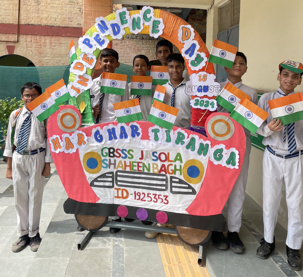 GBSSS Jasola Shaheen Bagh - 1925353 (@gbsssjasola) on Twitter photo ๐ฎ๐ณ๐ฎ๐ณHAR GHAR TIRANGA ๐ฎ๐ณ
๐ฎ๐ณHappy 78th Independence Day ๐ฎ๐ณ
On this day of independence,May we celebrate our unity and work towards a peaceful and prosperous nation.
<a href="/Dir_Education/">DIRECTORATE OF EDUCATION Delhi</a> <a href="/rohit_upadhyaya/">Rohit Upadhyaya ๐</a> <a href="/PbpandeyB/">B P Pandey</a> <a href="/EduMinOfIndia/">Ministry of Education</a>
#IndependenceDay2024 #HarGharTiranga ๐ฎ๐ณ๐ฎ๐ณHAR GHAR TIRANGA ๐ฎ๐ณ
๐ฎ๐ณHappy 78th Independence Day ๐ฎ๐ณ
On this day of independence,May we celebrate our unity and work towards a peaceful and prosperous nation.
<a href="/Dir_Education/">DIRECTORATE OF EDUCATION Delhi</a> <a href="/rohit_upadhyaya/">Rohit Upadhyaya ๐</a> <a href="/PbpandeyB/">B P Pandey</a> <a href="/EduMinOfIndia/">Ministry of Education</a>
#IndependenceDay2024 #HarGharTiranga