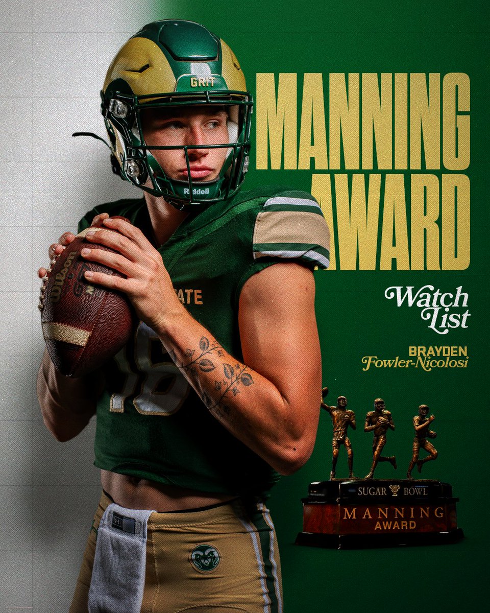 𝗠𝗮𝗻𝗻𝗶𝗻𝗴 𝗔𝘄𝗮𝗿𝗱 - 𝗧𝗼𝗽 𝗤𝘂𝗮𝗿𝘁𝗲𝗿𝗯𝗮𝗰𝗸
👉 <a href="/BraydenNicolosi/">Brayden Fowler-Nicolosi</a> 

📝 csura.ms/3AjyUyD

#Stalwart x <a href="/ManningAward/">Manning Award</a>