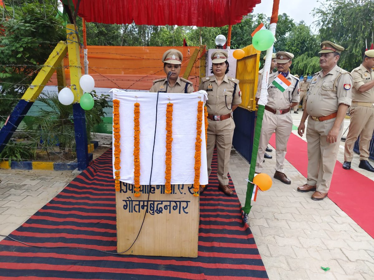 15 अगस्त 2024 को 78वें स्वतंत्रता दिवस के पावन अवसर पर उपसेनानायक महोदय श्रीमती स्नेहलता द्वारा राष्ट्रीय ध्वज सम्मान पूर्वक फहराया गया तथा सलामी दी गई।तदोपरांत महोदय द्वारा वाहिनी में उपस्थित समस्त अधि0/कर्म0 को संबोधित कर शपथ दिलाई गई।