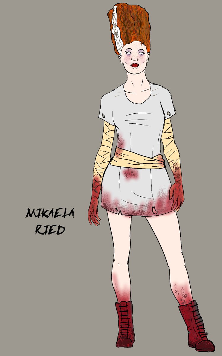 nuke30studio's tweet photo. Here's some character concepts I drew up for the #deadbydaylight cosmetic contest! Sent in the trapper design for my final submission https://t.co/74qN4U3CBG