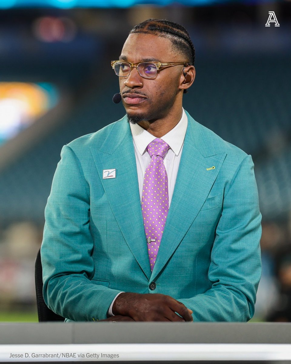 TheAthletic's tweet photo. BREAKING: ESPN has fired Robert Griffin III, sources tell @AndrewMarchand.

Griffin, who as recently as last year had been viewed as a rising star at ESPN, had two years remaining on his deal.

More details: https://t.co/m8ZOcTJBVD https://t.co/luDFS4yWAa