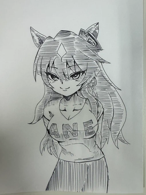 夜勤落書き 
