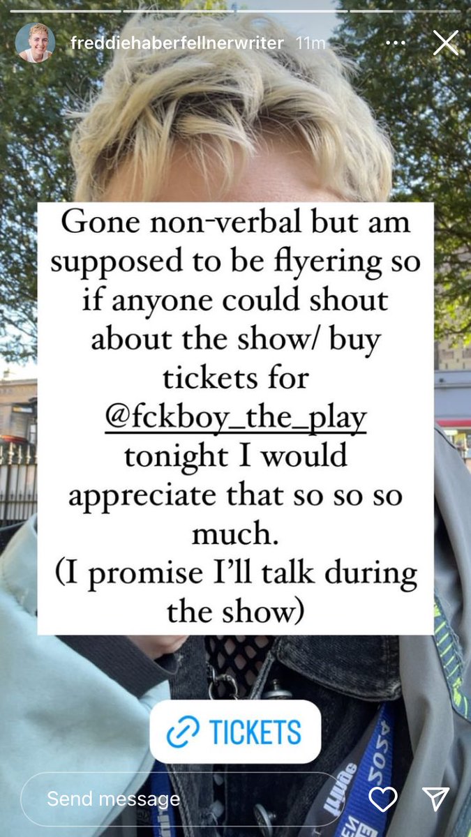 Could use the love and support tonight!! TICKETS STILL AVAILABLE, GET YOURS NOW! 

tickets.edfringe.com/whats-on/f-ckb…

#EdFringe24