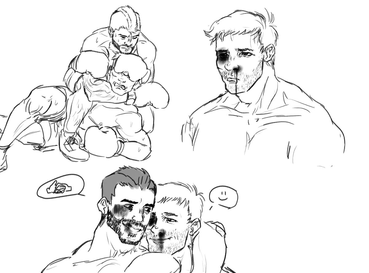 ArtBreadpunk's tweet photo. Unfinished piece + some sketches with Soaps and Graves' sparring
#cod #callofduty #soapmactavish #phillipgraves https://t.co/EQQiuB9xvL