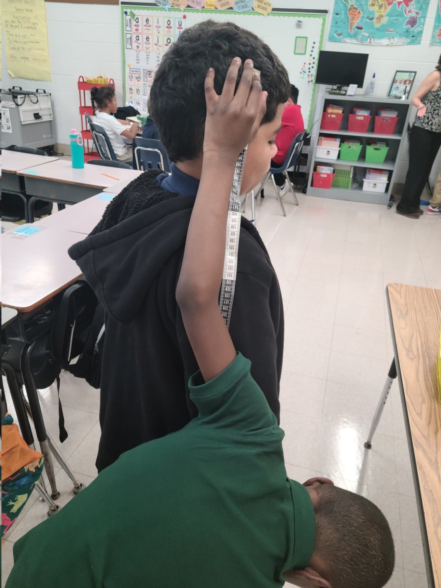 3rd grade scientists in Mrs. Humphrey's class at Mort Elementary explore tools of measurement to establish common science academic vocabulary. <a href="/WeAreHAEST/">HAEST</a> <a href="/HCPSElemScience/">HCPSElemScience</a>