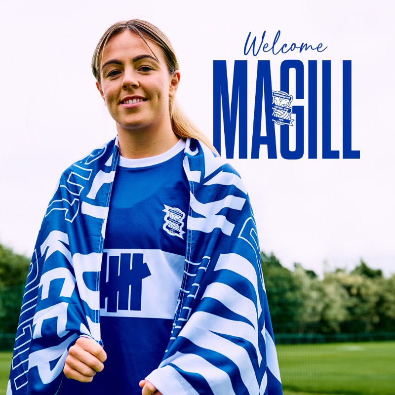 BCFCWomen's tweet photo. Blues Women are delighted to announce the signing of Simone Magill on a two-year deal. 🙌

#BCFC