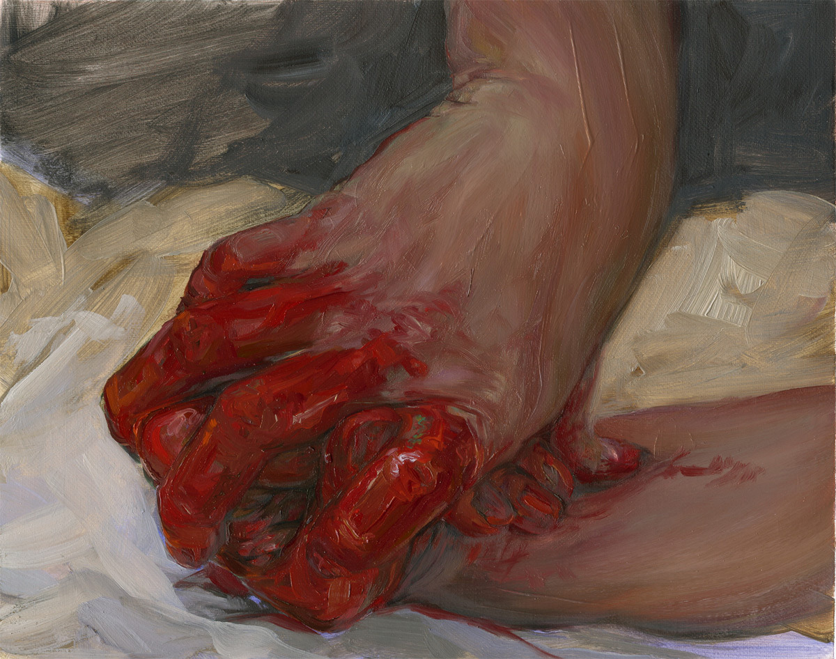 solisolsoli's tweet photo. Oil paintings by Jen Mazza https://t.co/Y2zYLqW7Eh