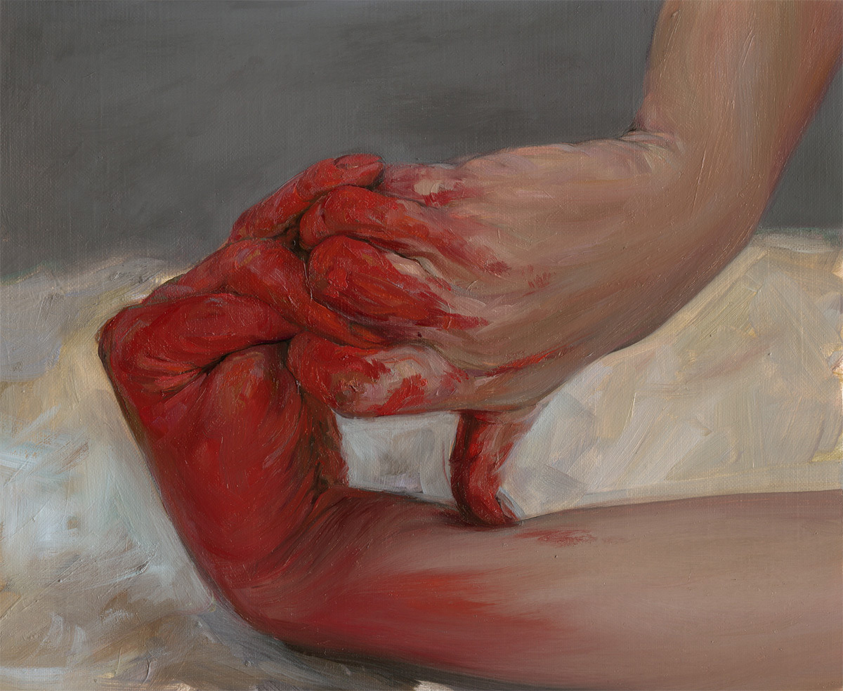 solisolsoli's tweet photo. Oil paintings by Jen Mazza https://t.co/Y2zYLqW7Eh