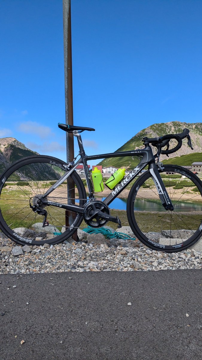 KAMOME51401365's tweet photo. 乗鞍に登りました！
めっちゃ気持ちよかったです！
#eddymerckx https://t.co/rdY2JmI5Ic