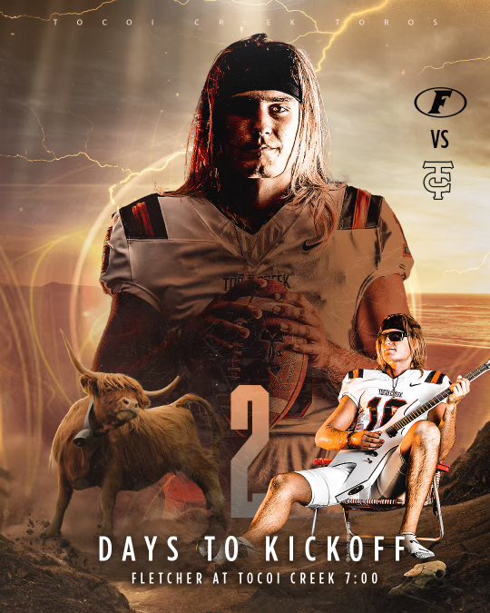 Tocoi Creek Football (@tchstorosfb) on Twitter photo Getting in the zone! 2 days! ⏰ 🏈🤘🏽 #hornsup <a href="/ZachHarbison/">Zach Harbison</a> <a href="/KevinJDoelling/">Coach Kev</a> <a href="/coachturpen/">Mike Turpen</a> <a href="/_CoachRRay/">Ronnell Ray</a> <a href="/Will_England56/">Will England</a> <a href="/AlexAda57601173/">Alex Adams</a> <a href="/CoachGalella/">Mark Galella (Coach G)</a> <a href="/powell1775/">aaron powell</a> Getting in the zone! 2 days! ⏰ 🏈🤘🏽 #hornsup <a href="/ZachHarbison/">Zach Harbison</a> <a href="/KevinJDoelling/">Coach Kev</a> <a href="/coachturpen/">Mike Turpen</a> <a href="/_CoachRRay/">Ronnell Ray</a> <a href="/Will_England56/">Will England</a> <a href="/AlexAda57601173/">Alex Adams</a> <a href="/CoachGalella/">Mark Galella (Coach G)</a> <a href="/powell1775/">aaron powell</a>