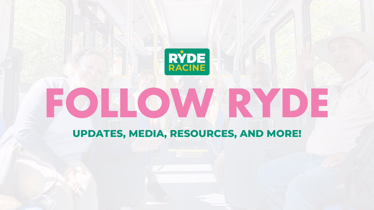 RYDE Racine tweet media