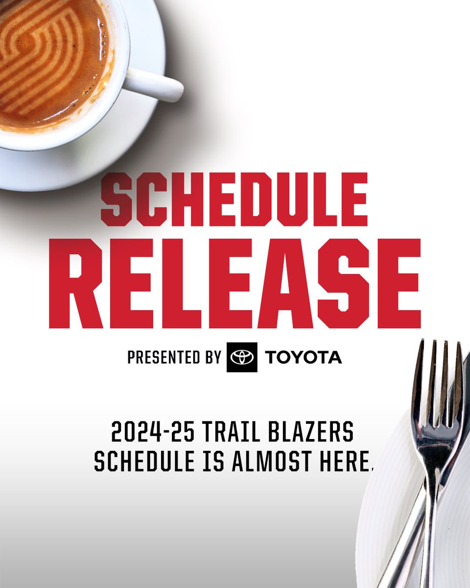 trailblazers's tweet image. 12PM ☕️