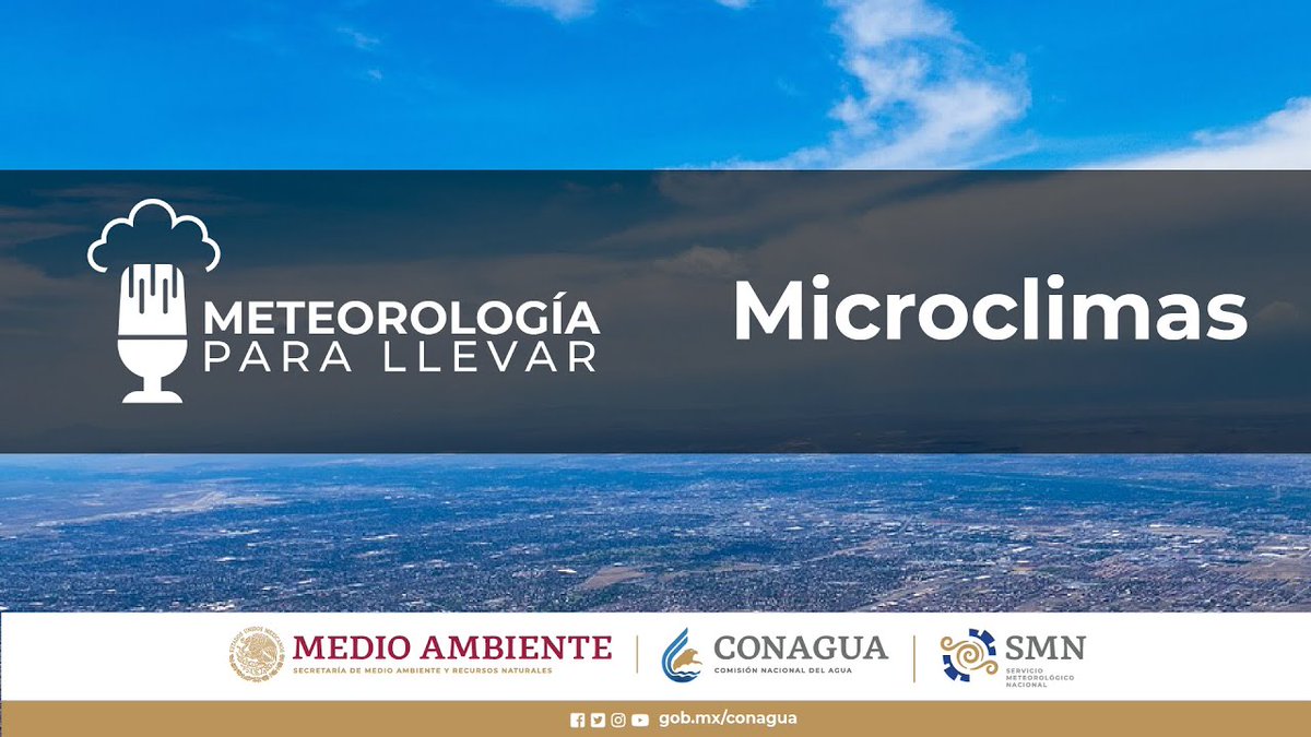 conagua_clima's tweet photo. 😯 ¡Descubramos como los #Microclimas influyen en nuestro día a día, en nuestro podcast #MeteorologíaParaLlevar.
Consúltalo en YouTube
👉 https://t.co/LNRE4xOvWk
también estamos en Spotify👉 https://t.co/IifUsAThYe https://t.co/FQHlwCRYpv