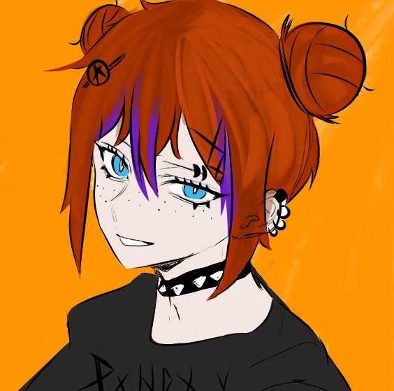 Koijoy_'s tweet photo. Un icono así bien exprés de la de pelo rosa pero punky https://t.co/v6MumCjkRm