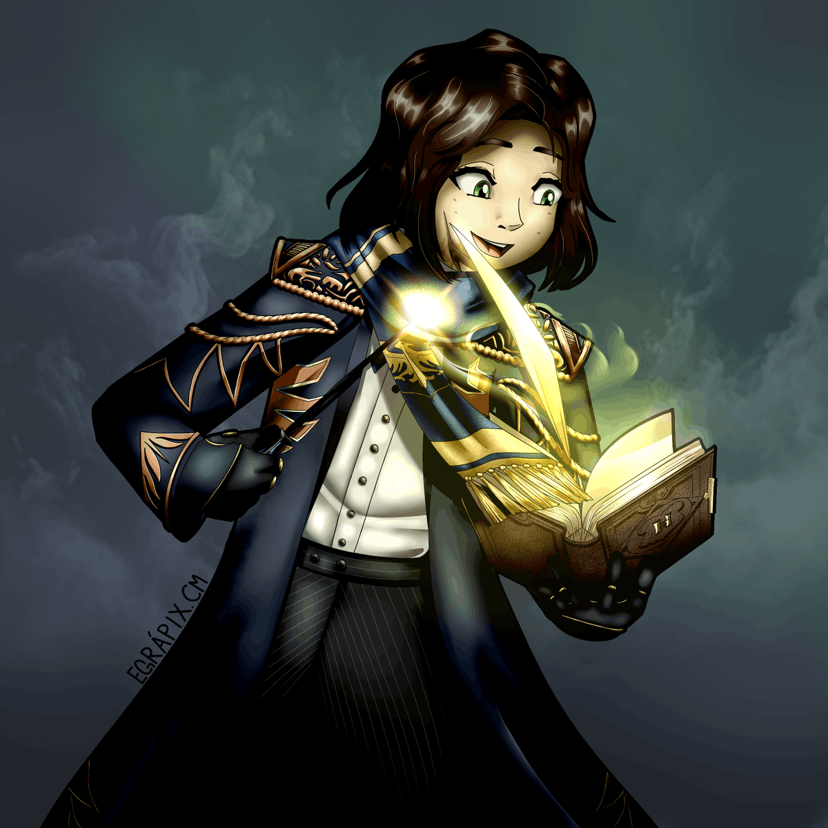 EgrapixCM's tweet photo. Lista de Jogos #53: HOGWARTS LEGACY

Você é o novo estudante de Hogwarts🧙, mas muitos eventos misteriosos e assustadores circulam ás terras da escola! 

Meu avatar como orgulho da casa Corvinal💙💙💙!!

#hogwartslegacy #Ravenclaw #characterdesign #games #fanart https://t.co/rBUwftTvGi