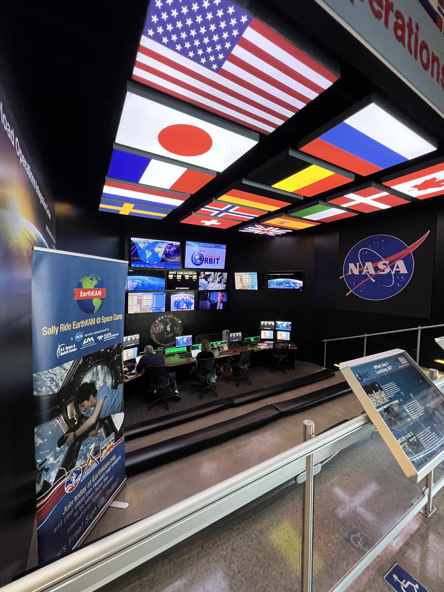 Did you know that EarthKAM is an interactive exhibit that you can visit at the U.S. Space and Rocket Center in Huntsville, AL? Our team is here at the Science on Orbit exhibit during mission weeks! We're here this week for testing of the new camera for our next mission!