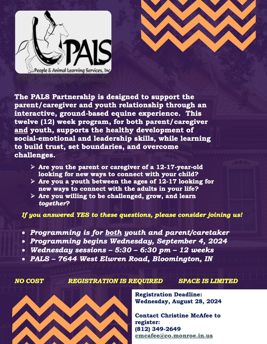 Monroe Circuit Court Probation Department Offers Free Fall Programming for Youth and Caregivers bloomingtonian.com/2024/08/15/mon…