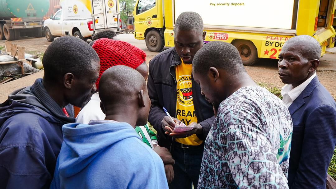 views999's tweet photo. Who will be the next BIG winner? The #UgandaNationalLottery team was in Bugiri district today, sensitizing people on how to win UGX 200 million! 

The team might be heading to your neighborhood soon, stay vigilant and get ready to win amazing prizes and learn how to play! https://t.co/ov5hNPxoql