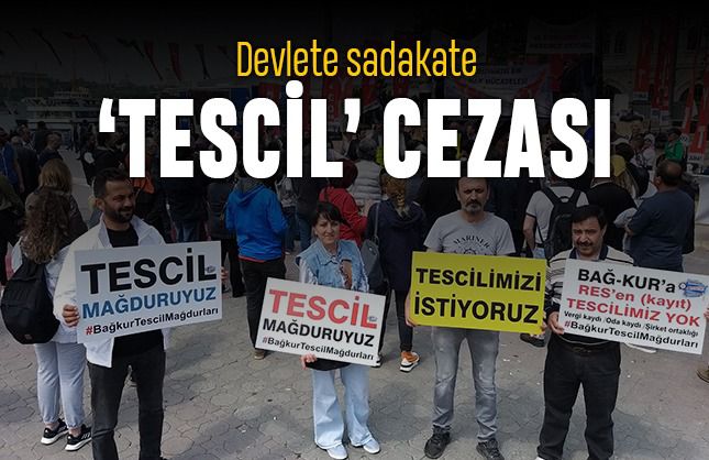 2000 öncesi Vergi ve Oda kaydı varken re'sen yapılması gereken Bağkur'a kayıt yapılmamıştır.
TESCİL👉Elimizden alınmış haktır.
Mağduriyet halen çözüme kavuşmamıştır‼️ 
<a href="/B_Palandoken/">Bendevi Palandöken</a>
<a href="/RTErdogan/">Recep Tayyip Erdoğan</a>
<a href="/turkiskonf/">TÜRK-İŞ</a>
<a href="/EytEmeklilerFed/">EYT VE EMEKLİLER FEDERASYONU</a>
#zordayızgecinemiyoruz
#BagkurTESCİLMağdurları