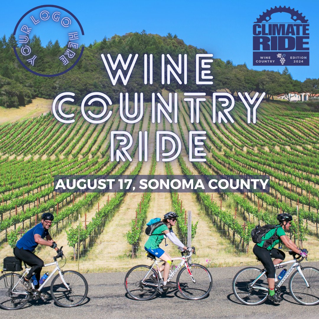 Sea_Legacy's tweet photo. Join us for The Climate Ride Wine Country, a one-day ride through the scenic backroads of Sonoma County, this Saturday, August 17, 2024 at the Kendall Jackson Winery (@KJWines ) and ride for SeaLegacy! 

Register at: https://t.co/TIbFOKcrqY. #conservation #ocean #cycle https://t.co/3NFY409deU