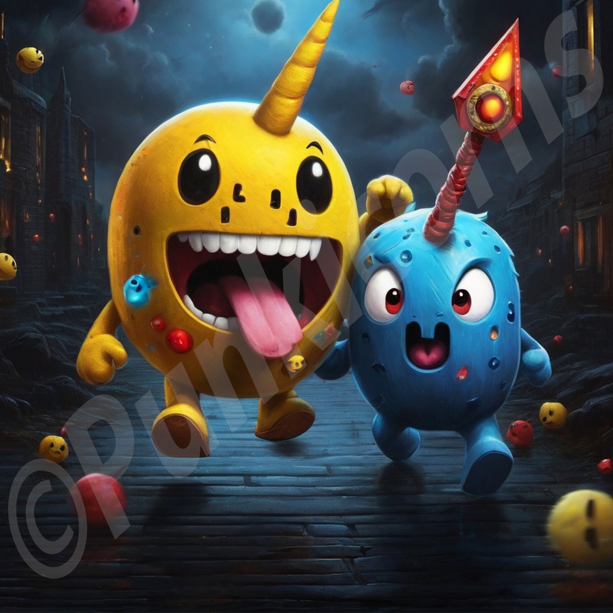 Punkicorns2024's tweet photo. 🚀🎉 Hold on tight! The Punkicorns are crashing your Thursday with a burst of wild colors and unicorn chaos! Are you brave enough to handle the madness? Drop a like, comment, and retweet if you're ready to rock! 🌟🔥 #Punkicorns #Thursday #nfts #NFTArt #Digitalart #aiart #popart https://t.co/KWy5dGDMS3