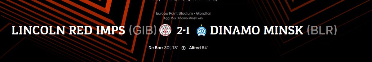 AleksanyanAleks's tweet photo. Lincoln #RedImps have been knocked out by Dinamo #Minsk of Belarus. https://t.co/mLeXaivDE8