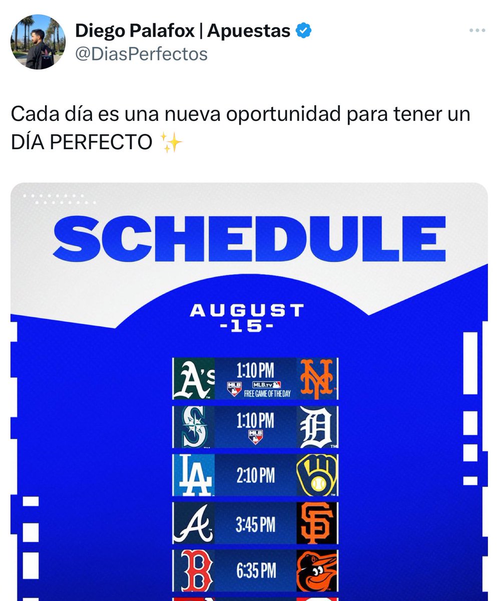 UnicoReyPicks's tweet photo. 1❤️ y les dejo el Garantizado de Diego Palafox para hoy
#DiasPerfectos
#DiegoPalafox
#PicksPremium
#Tipsters https://t.co/hWSymLP5xk
