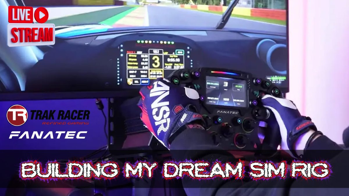 MillertimeKick's tweet photo. Full dream sim rig build livestream tomorrow starting at 2pm est. #Fanatec #TrakRacer. Tune in! 
https://t.co/fGsp2EWzZQ
https://t.co/kEMQLHtU2x
https://t.co/07mnlkhmct
#simracing  #racing #simulator https://t.co/nAX8S73U6z