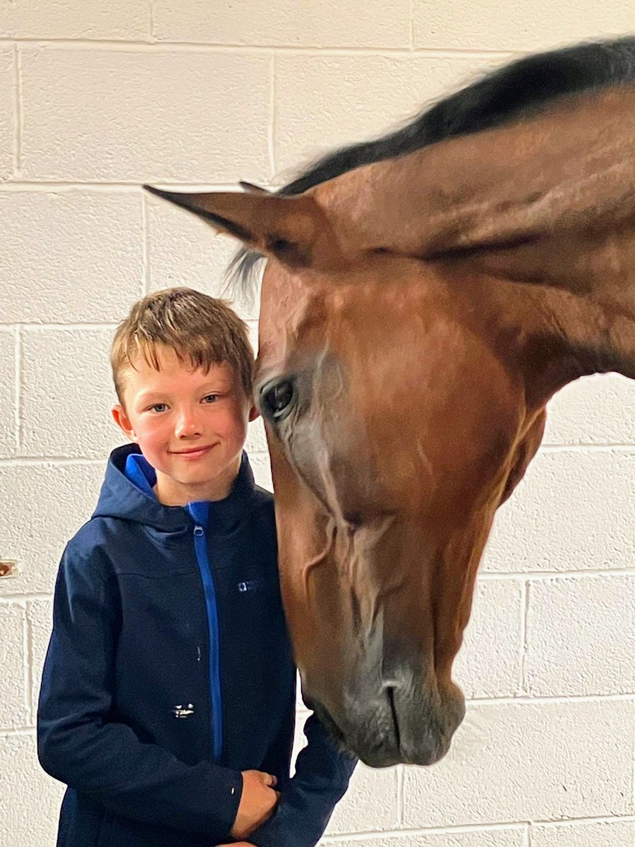 JessWestwood's tweet photo. A lovely moment captured with Monkerty Tunkerty & young Oliver.🤩📸 #StunningPicture #MonkertyTunkerty https://t.co/SZRwPM4kC6