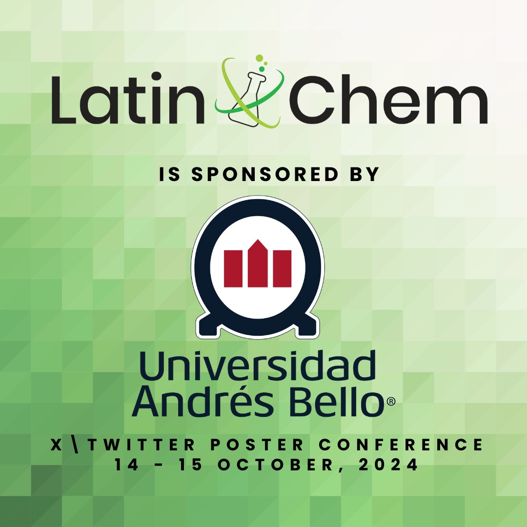 LatinXChem (@latinxchem) on Twitter photo We are pleased to announce that #LatinXChem24 is sponsored by the Centro de Química Teórica y Computacional (CQR&C) from <a href="/uandresbello/">U. Andrés Bello</a> . We appreciate your support in this new edition! Visit and register at latinxchem.org We are pleased to announce that #LatinXChem24 is sponsored by the Centro de Química Teórica y Computacional (CQR&C) from <a href="/uandresbello/">U. Andrés Bello</a> . We appreciate your support in this new edition! Visit and register at latinxchem.org