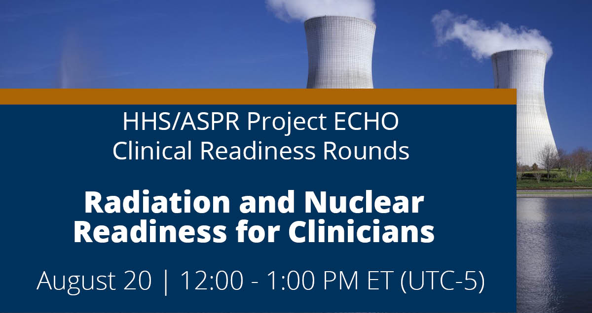 Though rare, radiation and nuclear emergencies pose unique challenges for clinicians to assess and treat patients, as well as to protect themselves. Join @asprgov for the next #ClinicalReadinessRounds to learn promising practices and stay prepared.
Sign Up bit.ly/4bzs1Ye